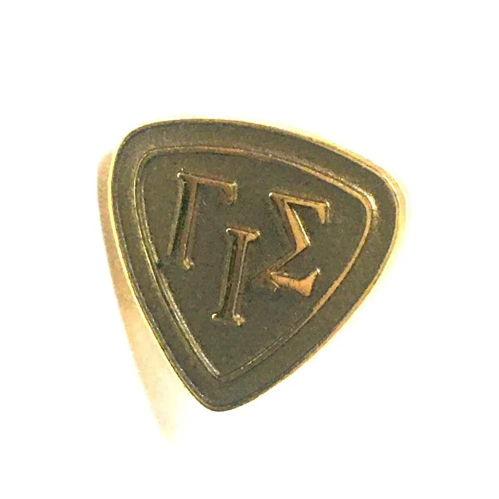 Vintage Gamma Iota Sigma Fraternity Pin Brooch